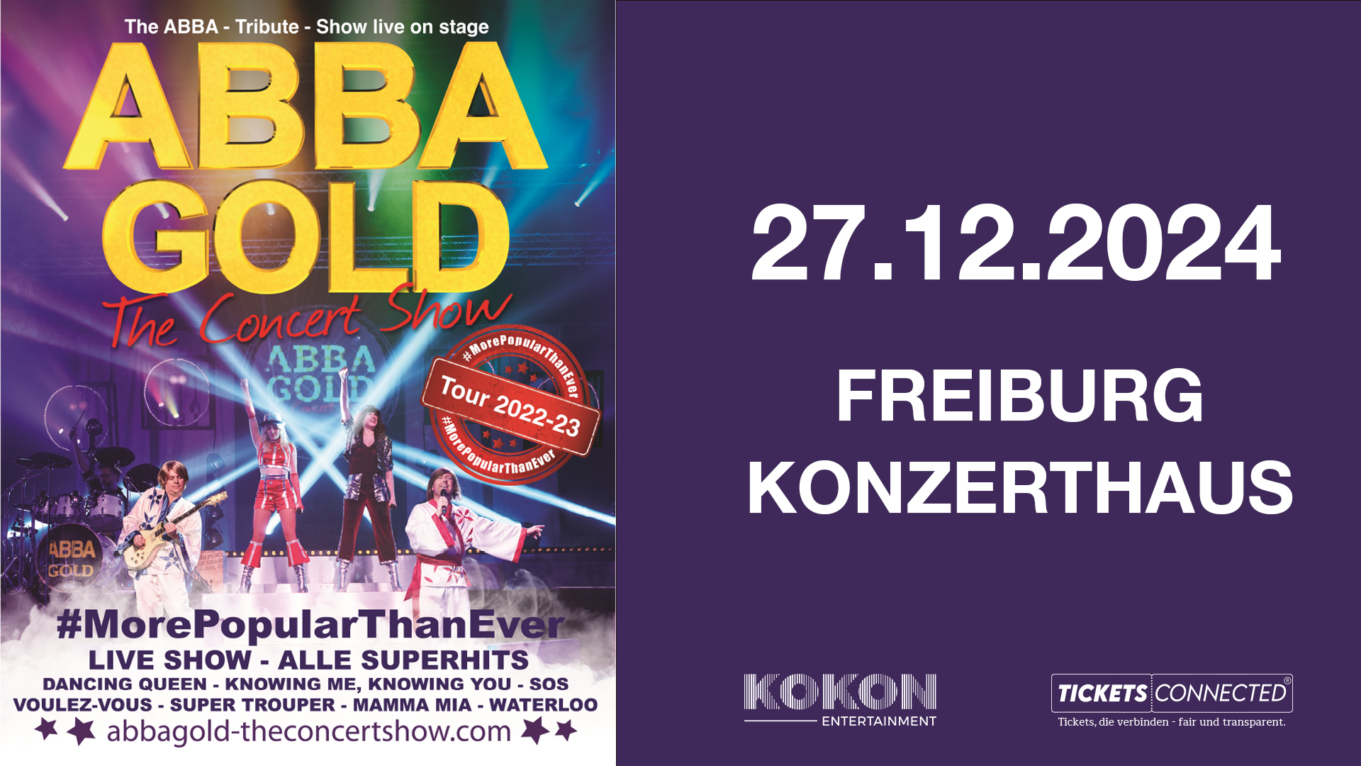 ABBA Gold The Concert Show